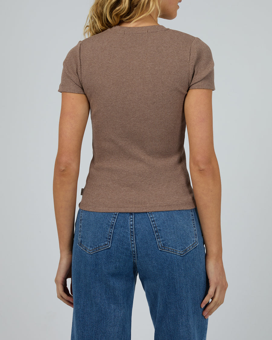 Silent Theory Bella Tee - Brown (view 3)