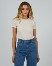 Bella Tee - Oat - Catani Clothing