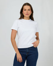 Regular Tee - White - Catani Clothing