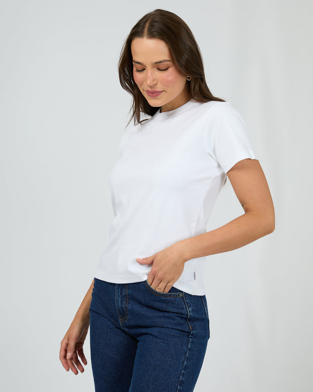 Silent Theory Regular Tee - White (view 4)