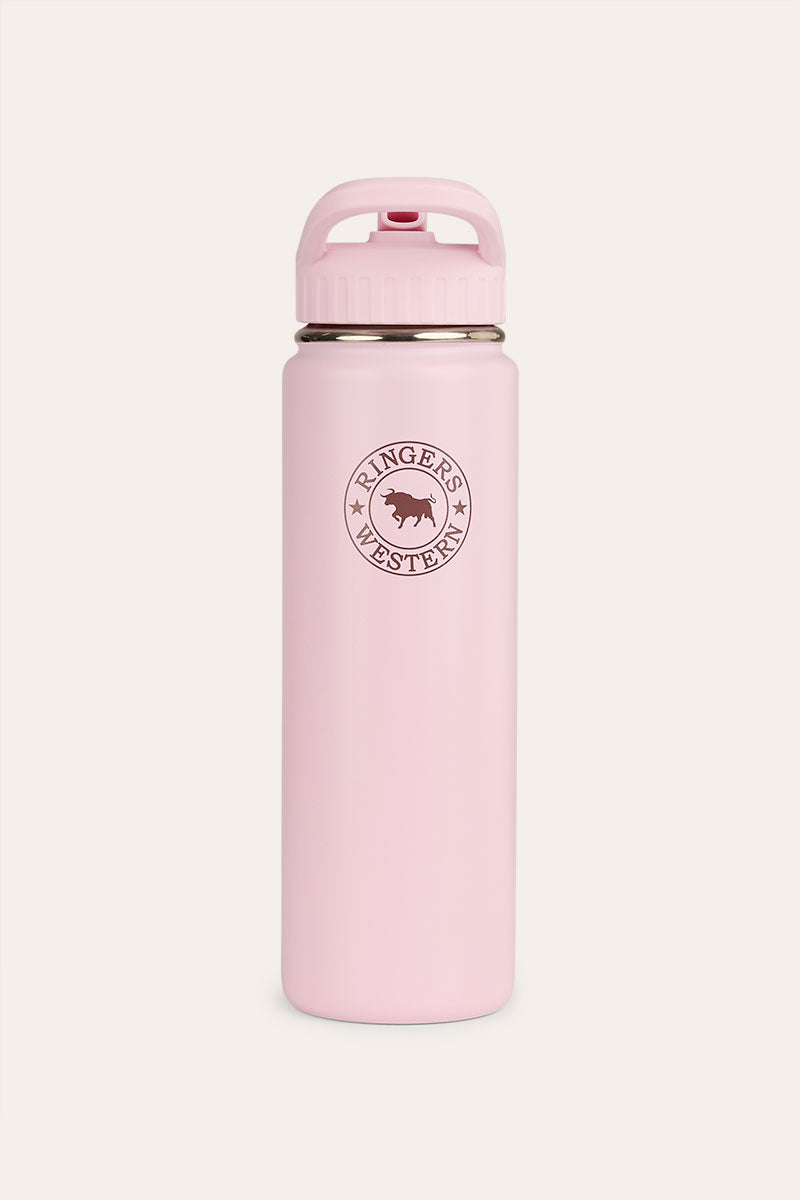 Ringers Western The OG Drink Bottle 710ml in Pastel Pink
