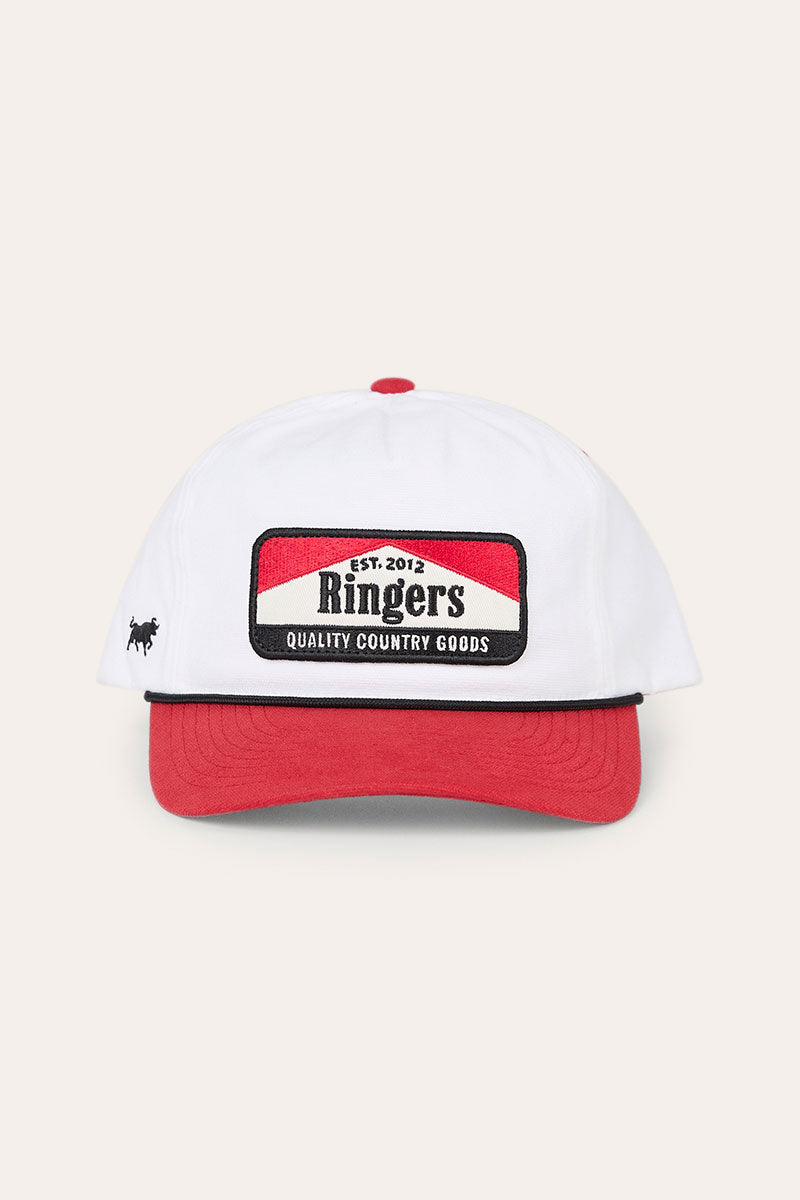 Rangers Roadhouse Cap - Off White / Red
