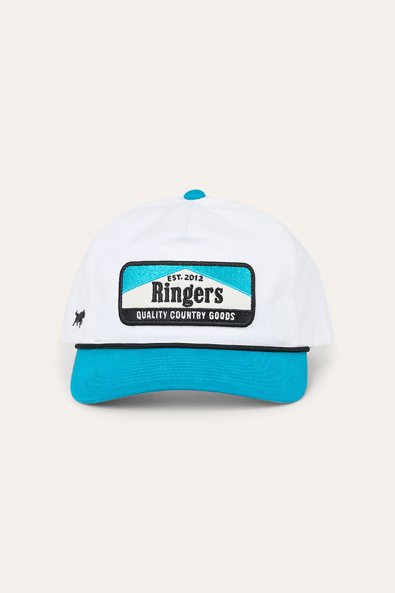 Rangers Roadhouse Cap - Off White / Teal