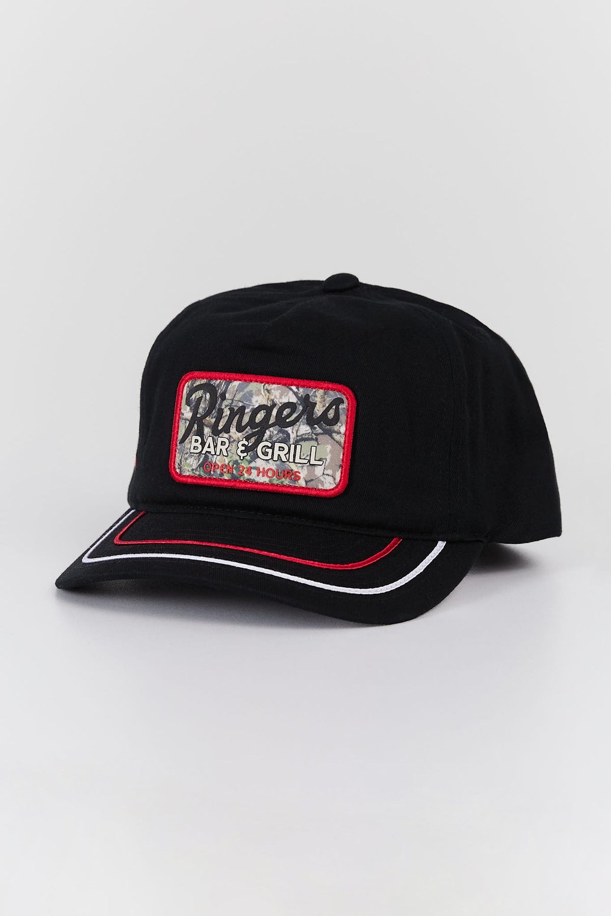 Ringers Western Backcountry Chargrill Roadhouse Cap in black