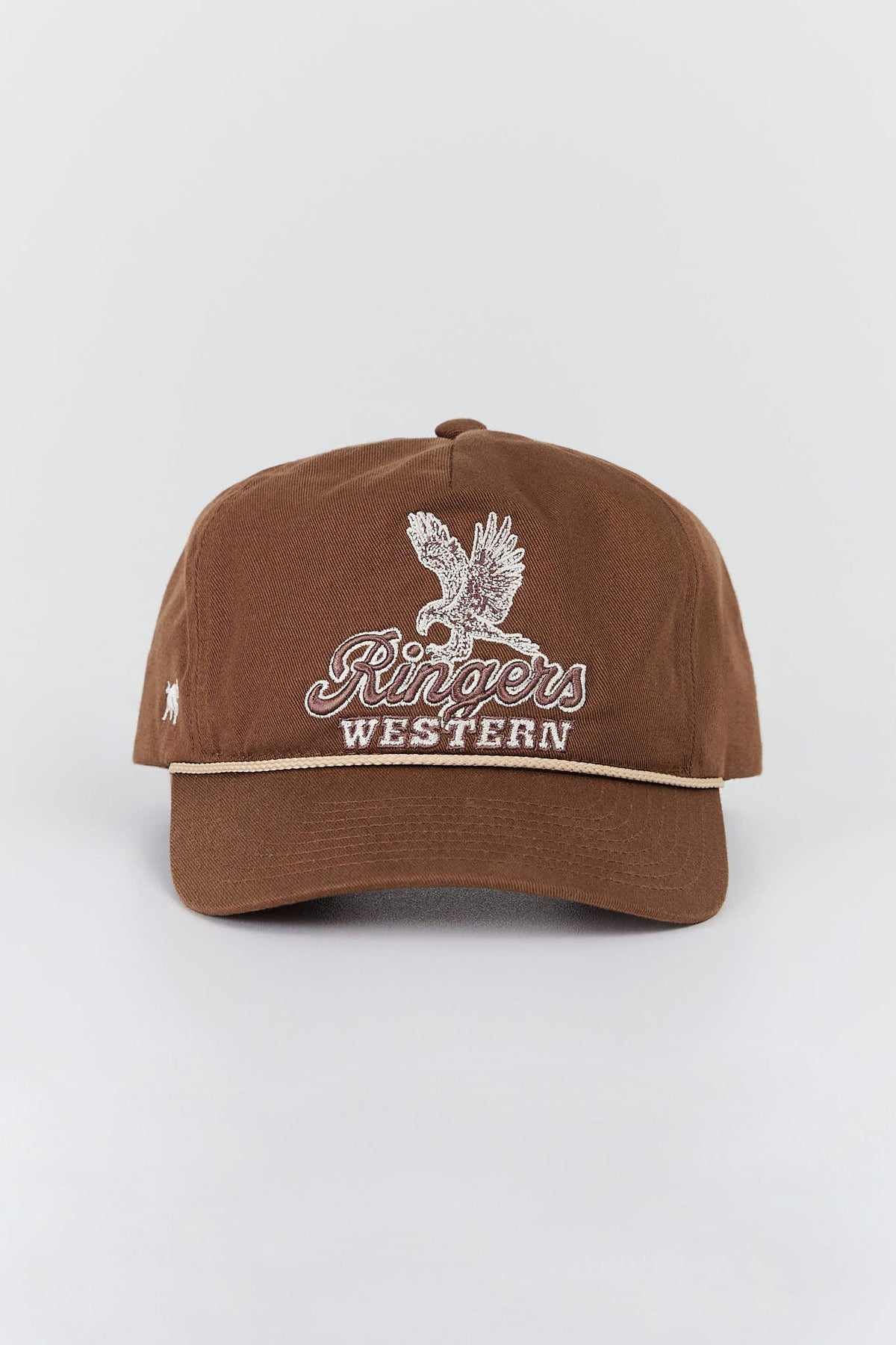 Ringers Western Wedge-tail Rampage Roadhouse Cap in chocolate - front