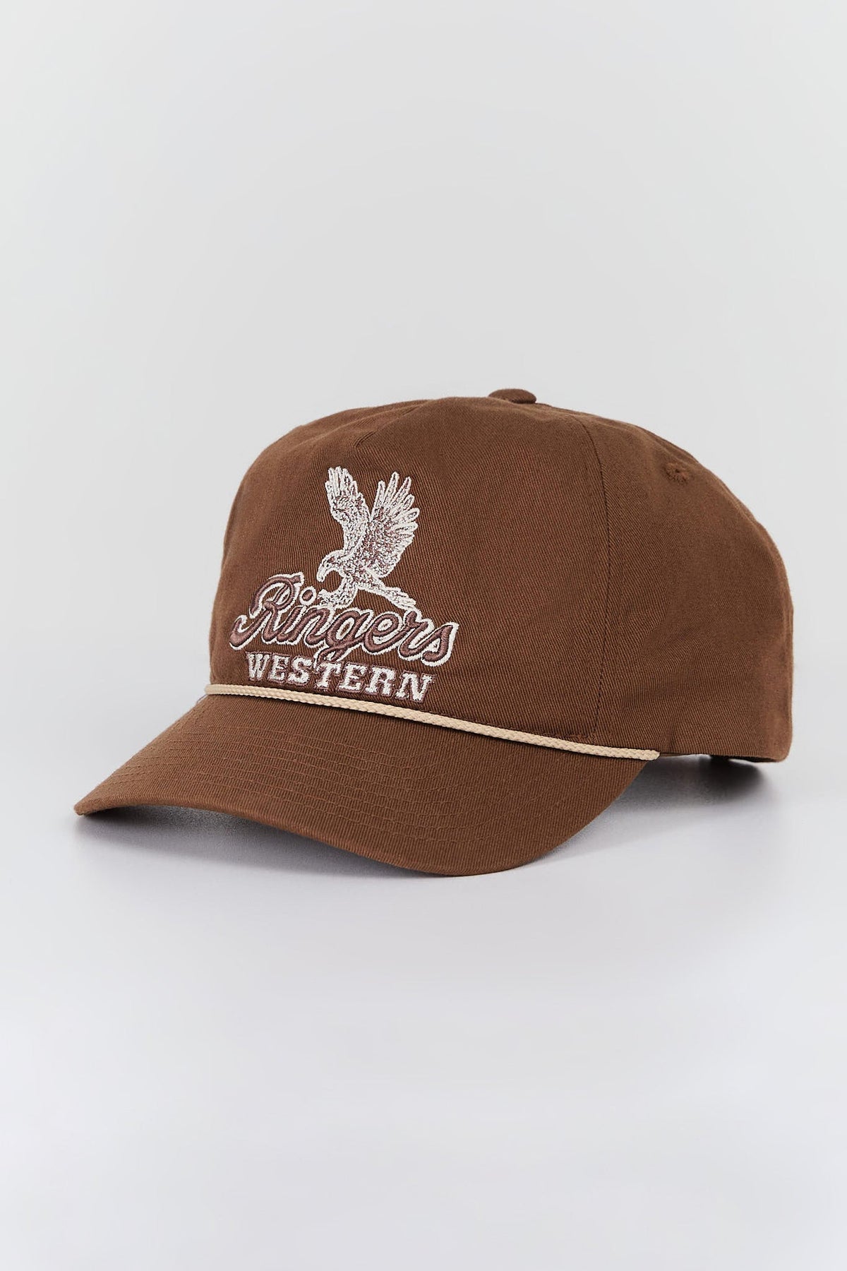 Ringers Western Wedge-tail Rampage Roadhouse Cap in chocolate
