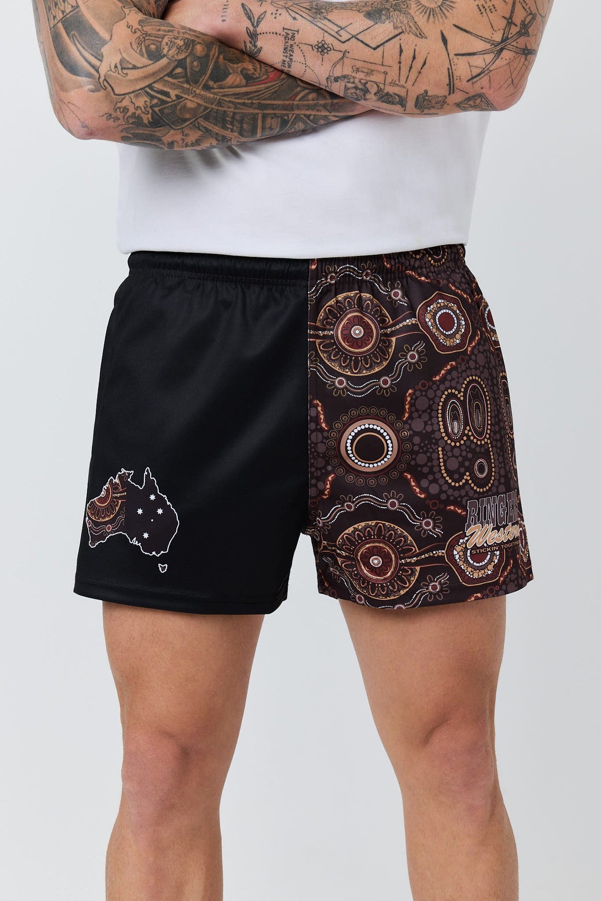 Ringers Western Garbala Footy Short Multi