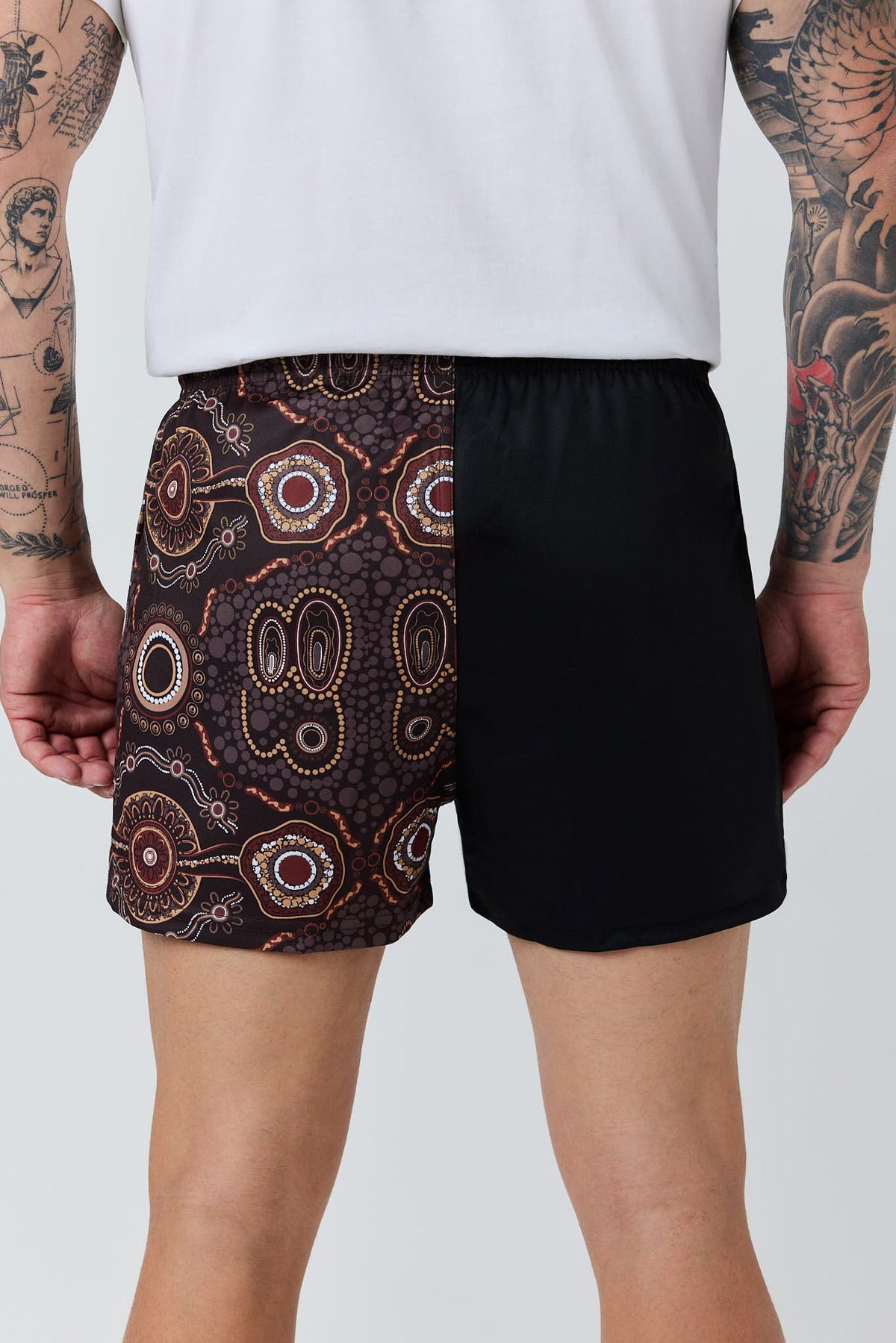 Ringers Western Garbala Footy Short Multi back