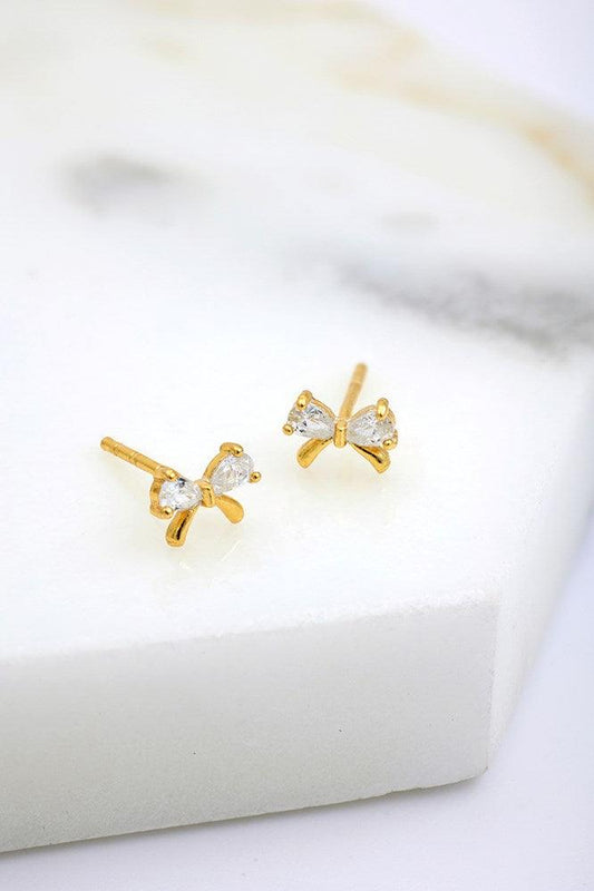 Riley Stud Earring - Gold