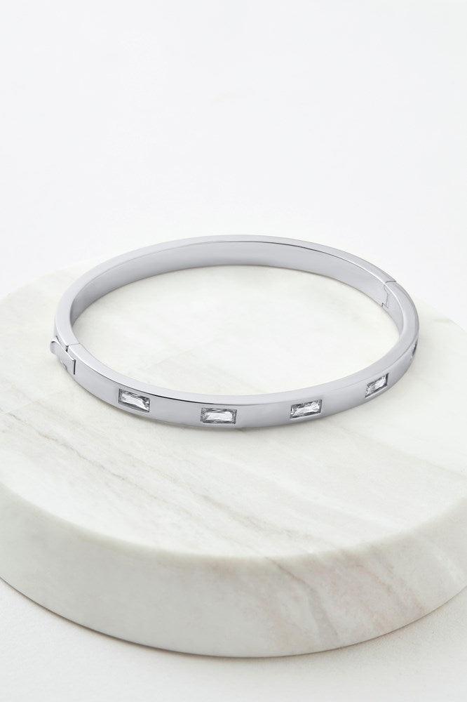 Ebony Bracelet - Silver