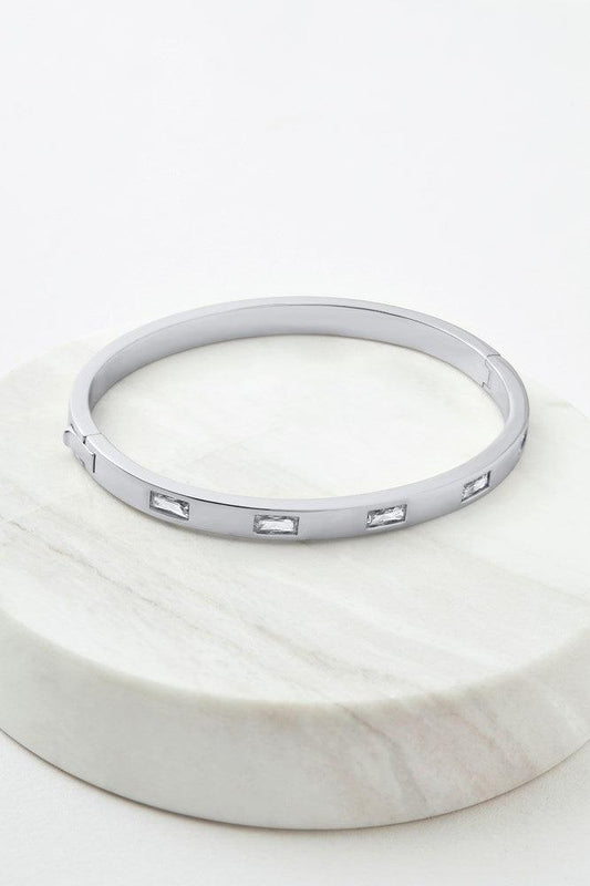 Ebony Bracelet - Silver