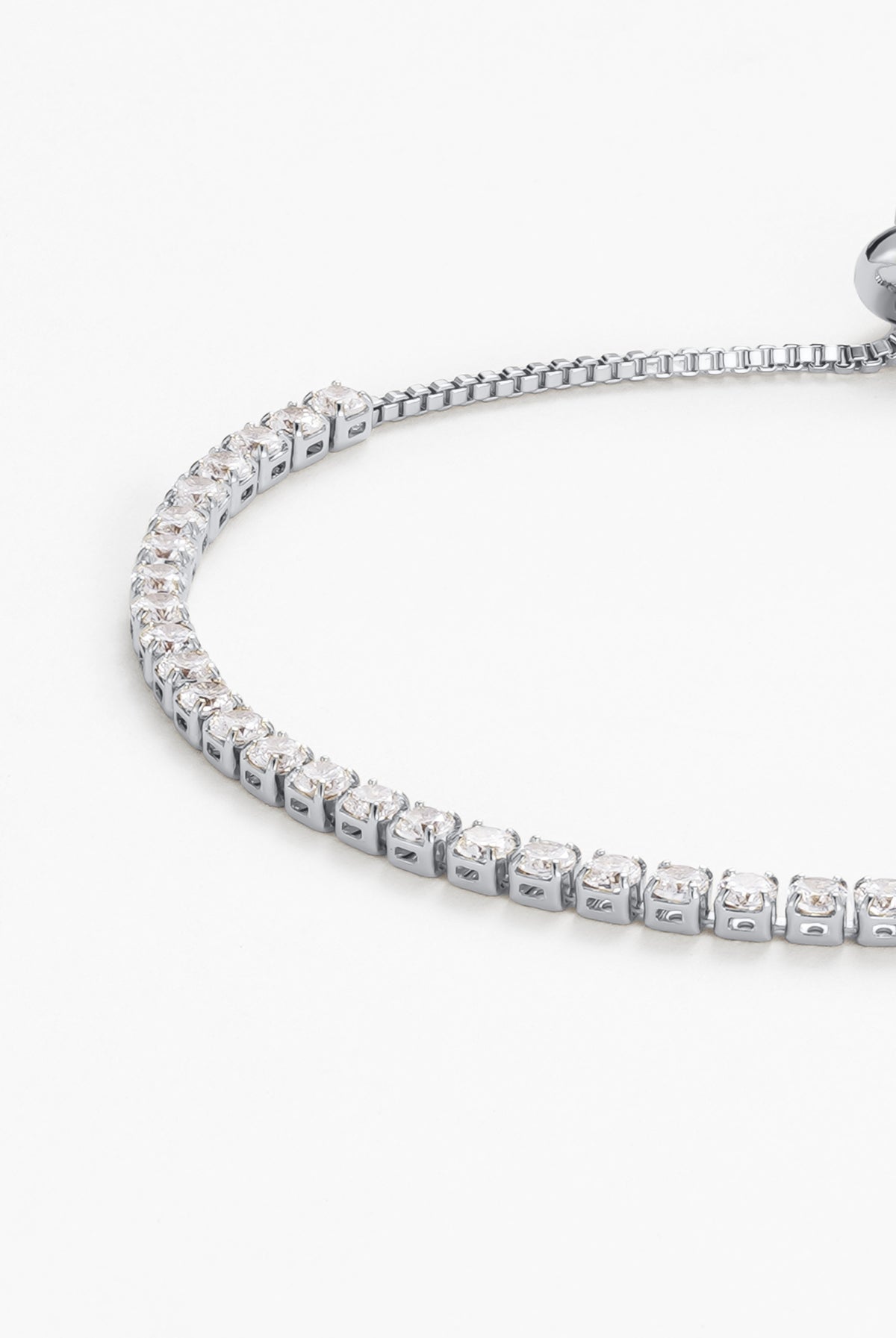 Zafino Nikki Tennis Bracelet - Silver (view 4)