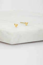 Nora Stud Earring - 925 - Gold - Catani Clothing