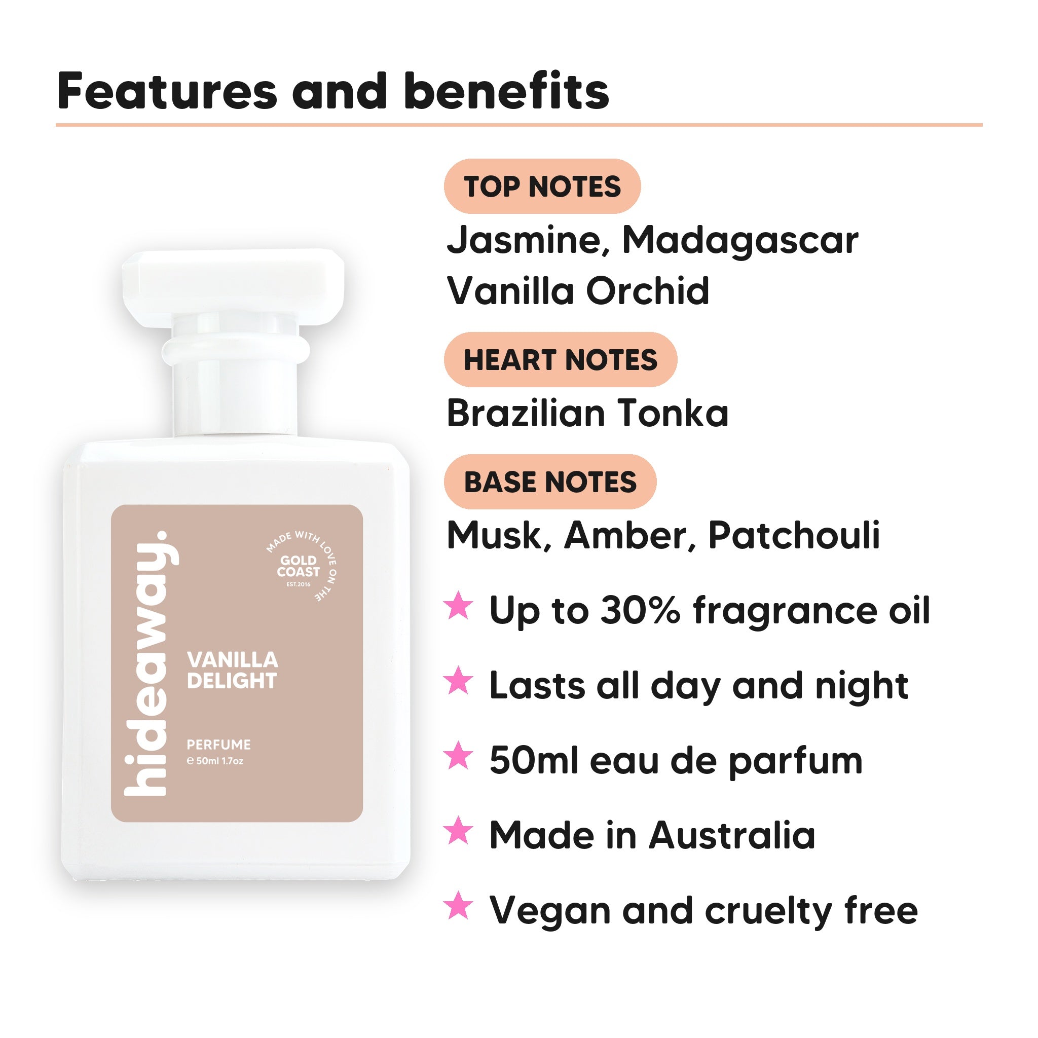 Hideaway Vanilla Delight Perfume