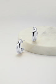 Peyton Hoop - Silver - Catani Clothing