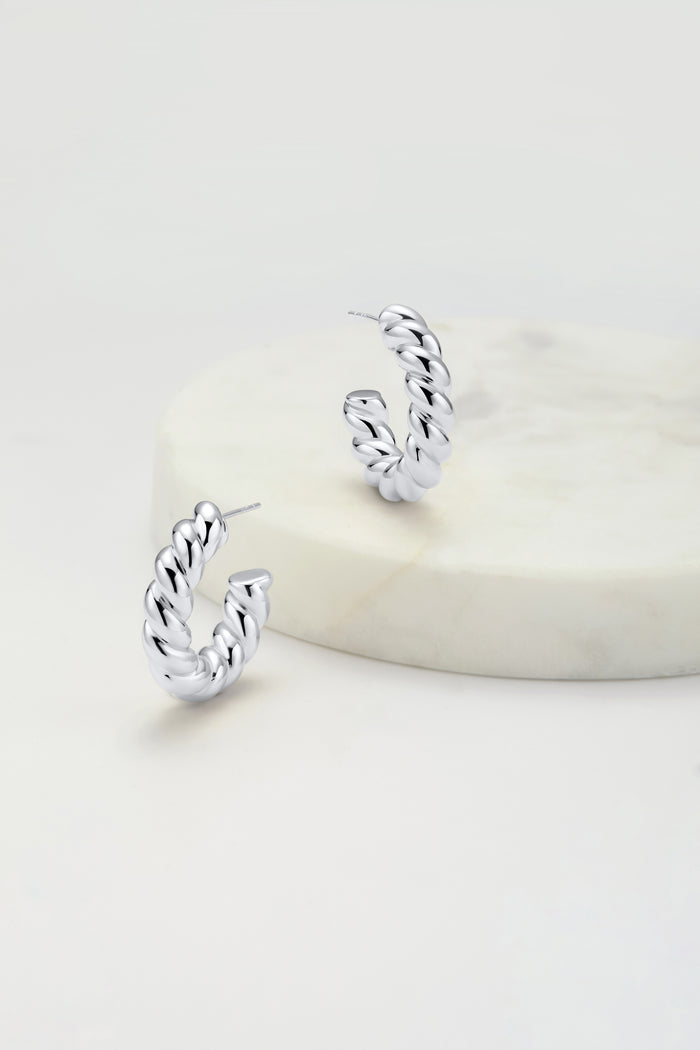 Nova Hoops - Silver - Catani Clothing