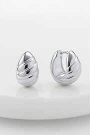 Zafino Bronte Huggie - Silver