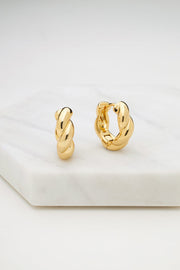 Maya Hoop - Gold - Catani Clothing