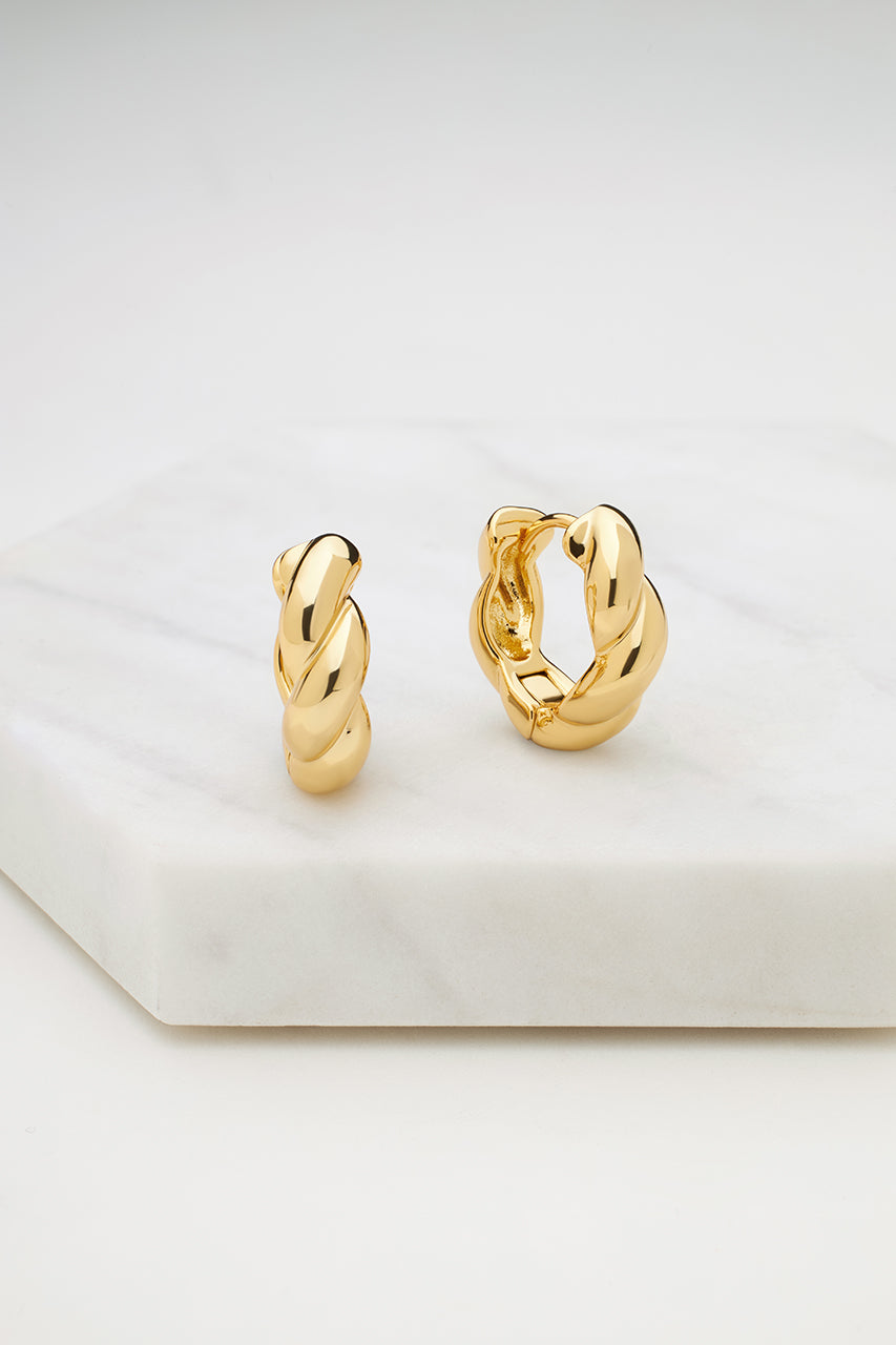 Maya Hoop - Gold - Catani Clothing