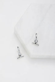 Winnie Hoop - Silver - Catani Clothing