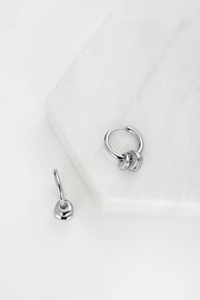 Sadie Large Earring - Silver - Catani Clothing