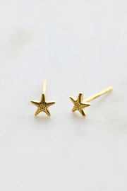 Starfish Stud Earring - Gold - Catani Clothing
