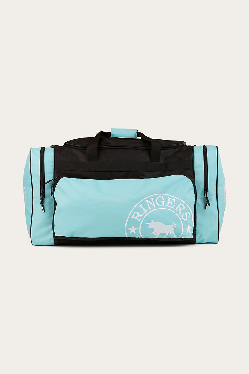 Ringers Western Rider Sports Bag in Black and Turquoise