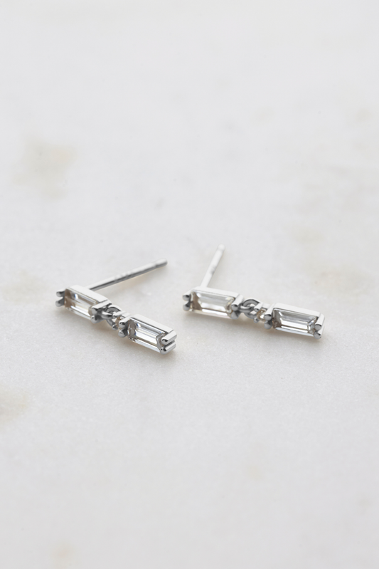 Tammy Stud Earring - Silver