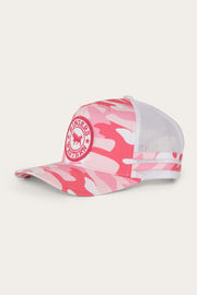 McCoy Kids Trucker Cap – Pink Camo