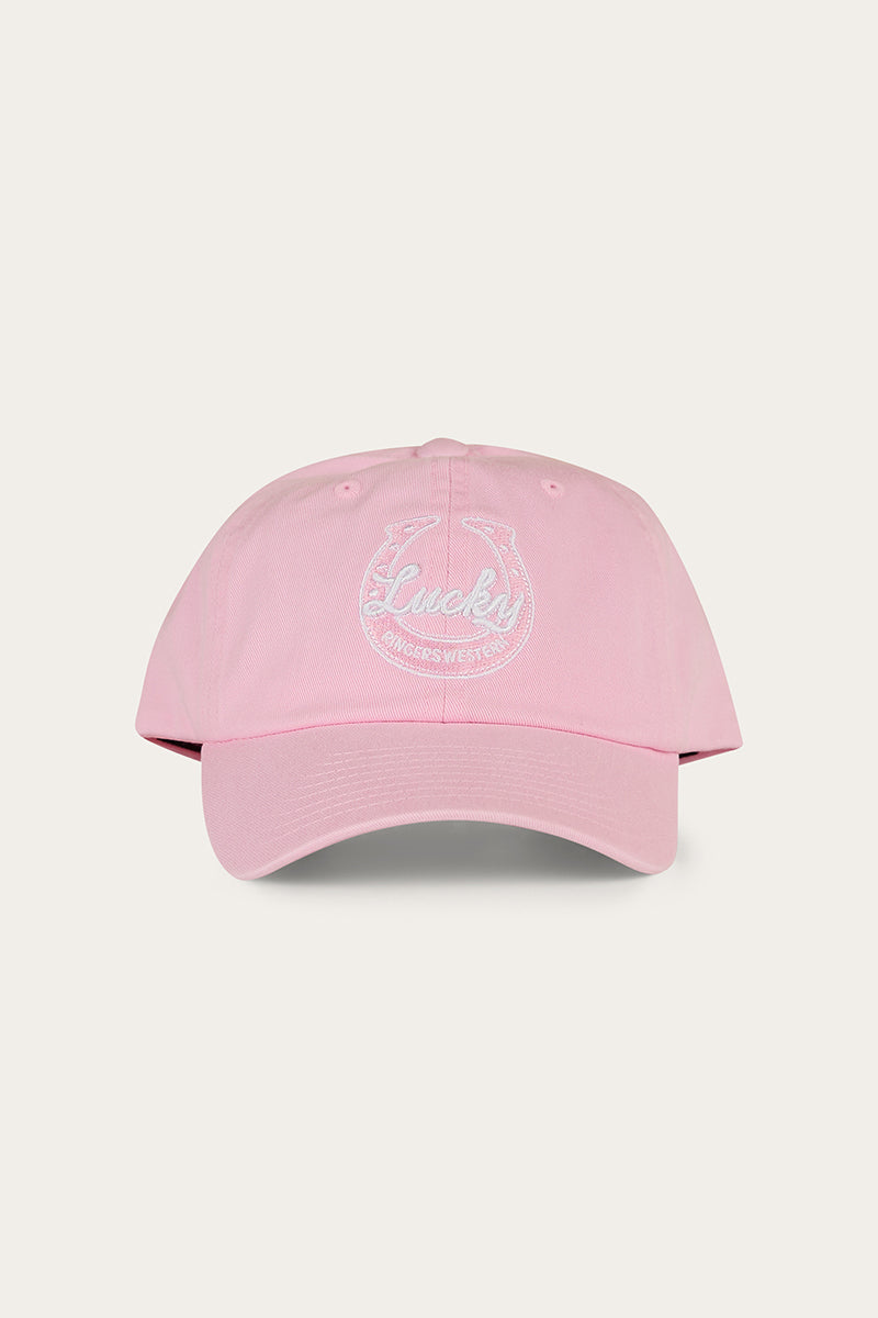 Ringers Western Lucky Kids Baseball Cap Pastel Pink