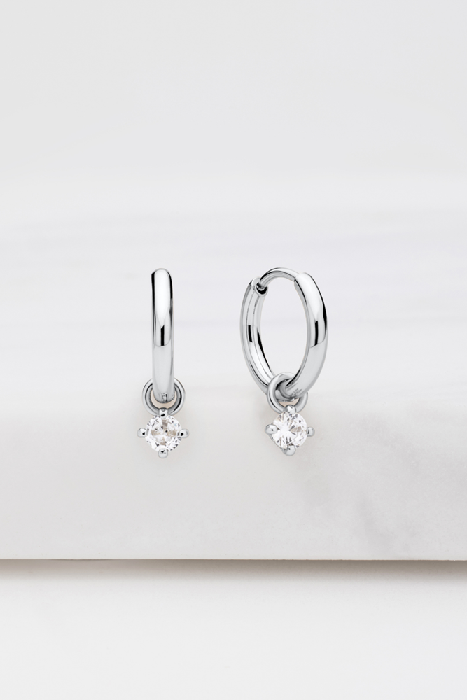 Zafino Leila Earring - Silver (view 3)
