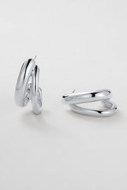 Zafino Aria Hoop - Silver