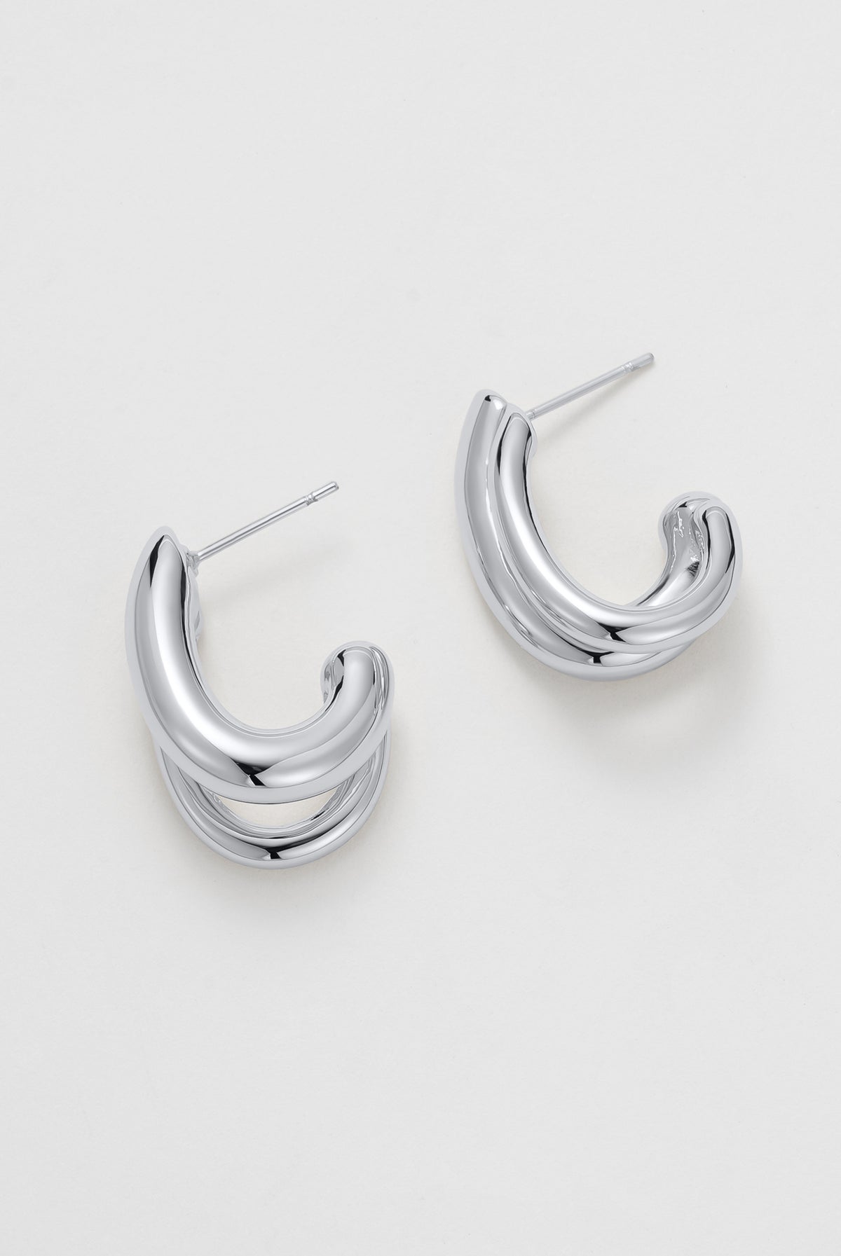 Zafino Aria Hoop - Silver (view 4)