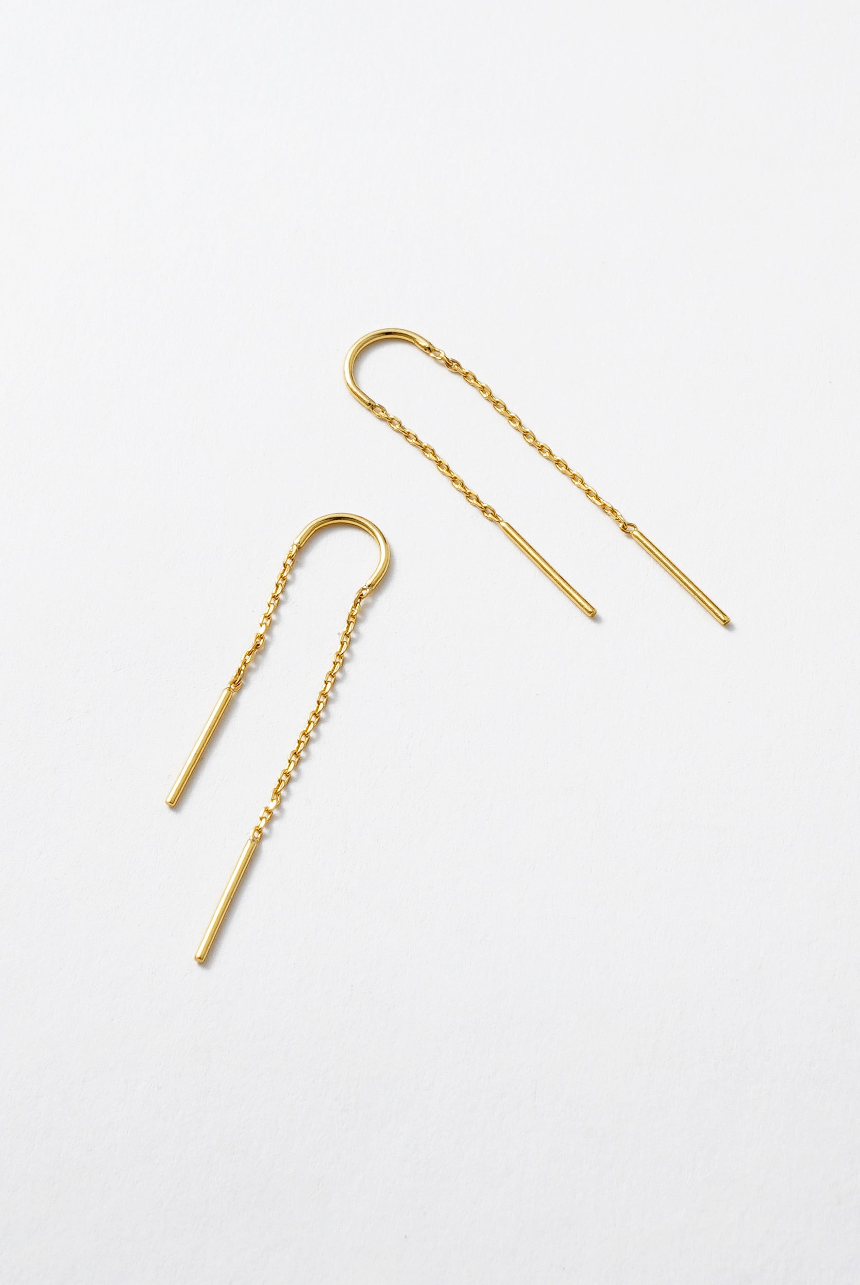 Zafino Ivy Thread Earring - Gold (view 3)