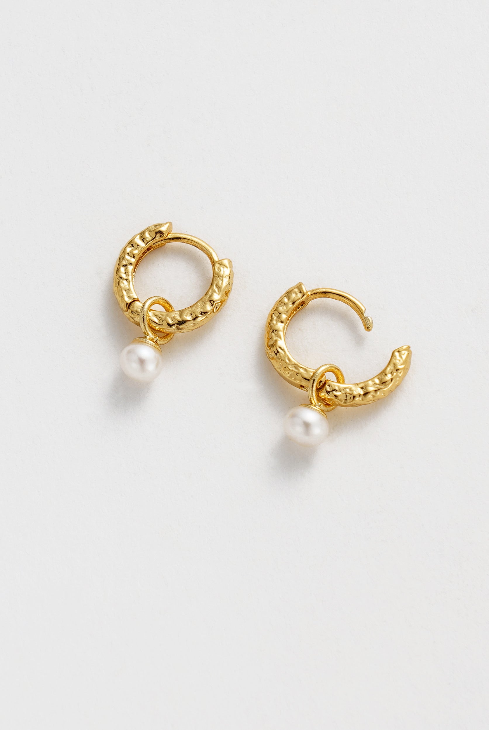 Zafino Emery Earring Pearl Gold - alt
