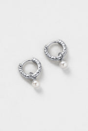 Emery Ohrring Perle - Silber