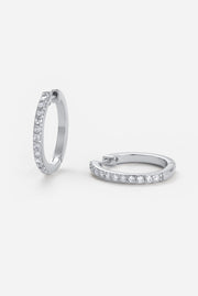 Catalina Hoop - Silver
