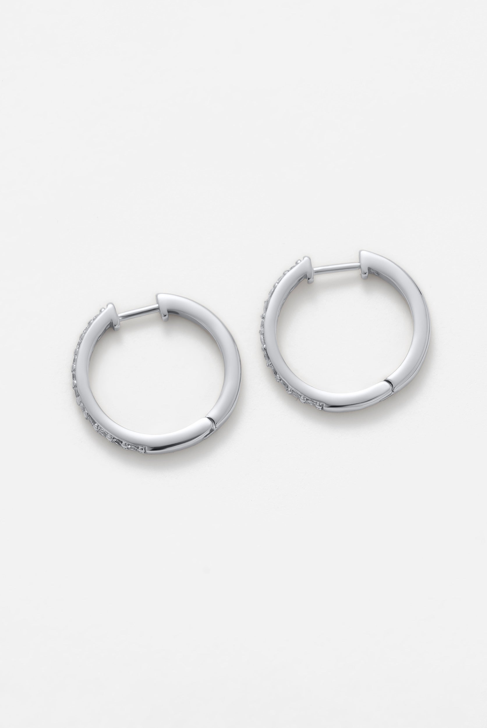 Zafino Catalina Hoop - Silver (view 3)