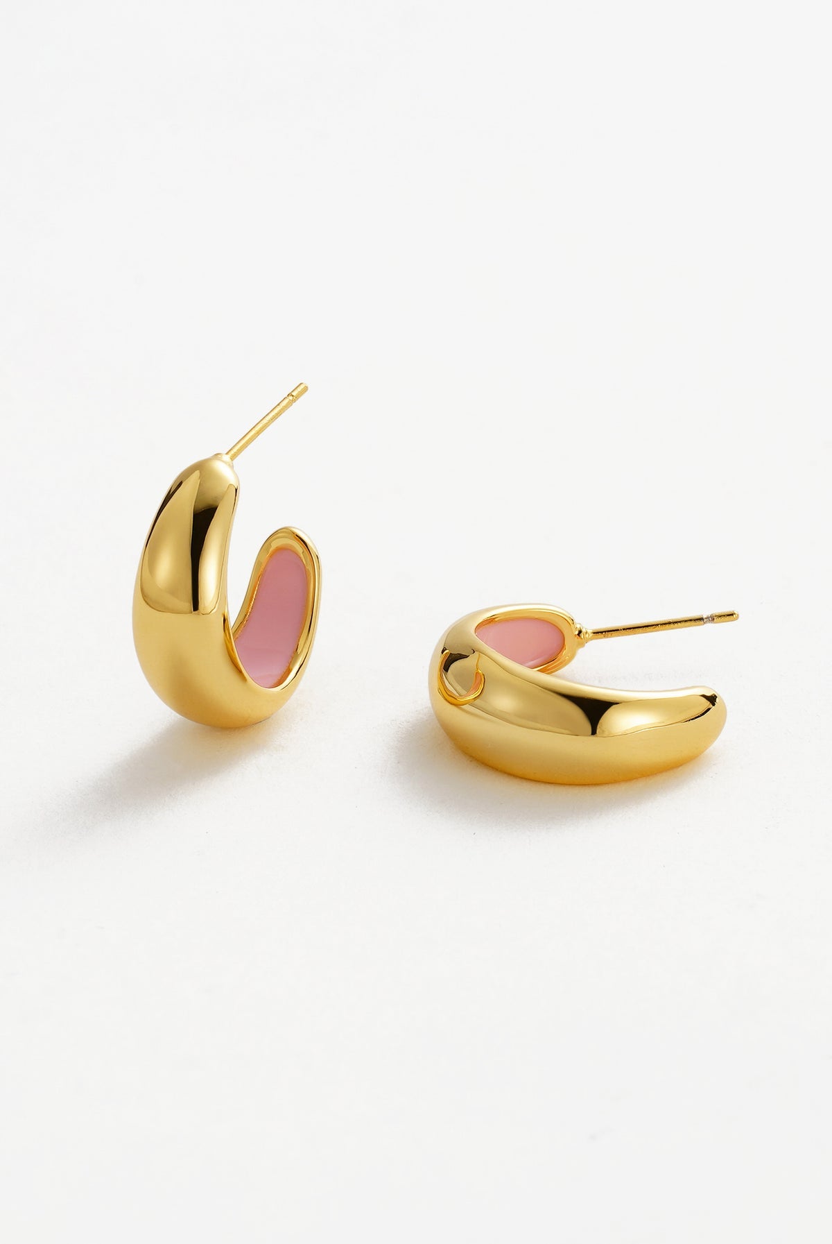 Zafino Mindi Hoop - Gold/Pink* (view 4)