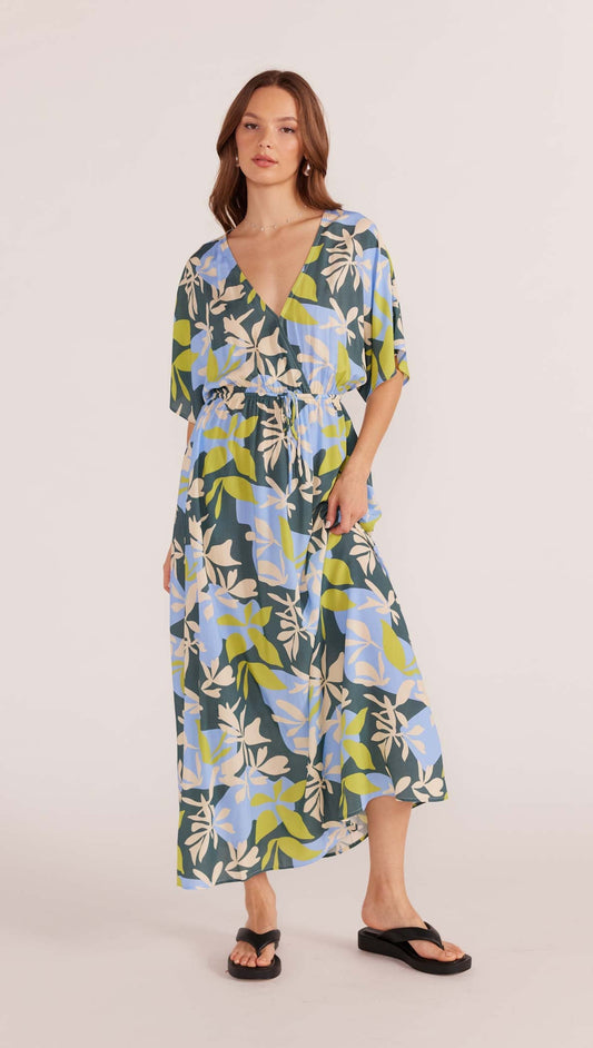 Artistic Garden Midi Dress - Artistic Garden