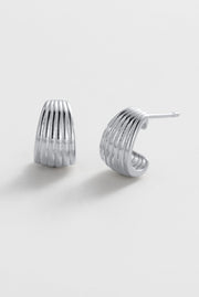 Sasha Hoop Small - Silver - Catani Clothing
