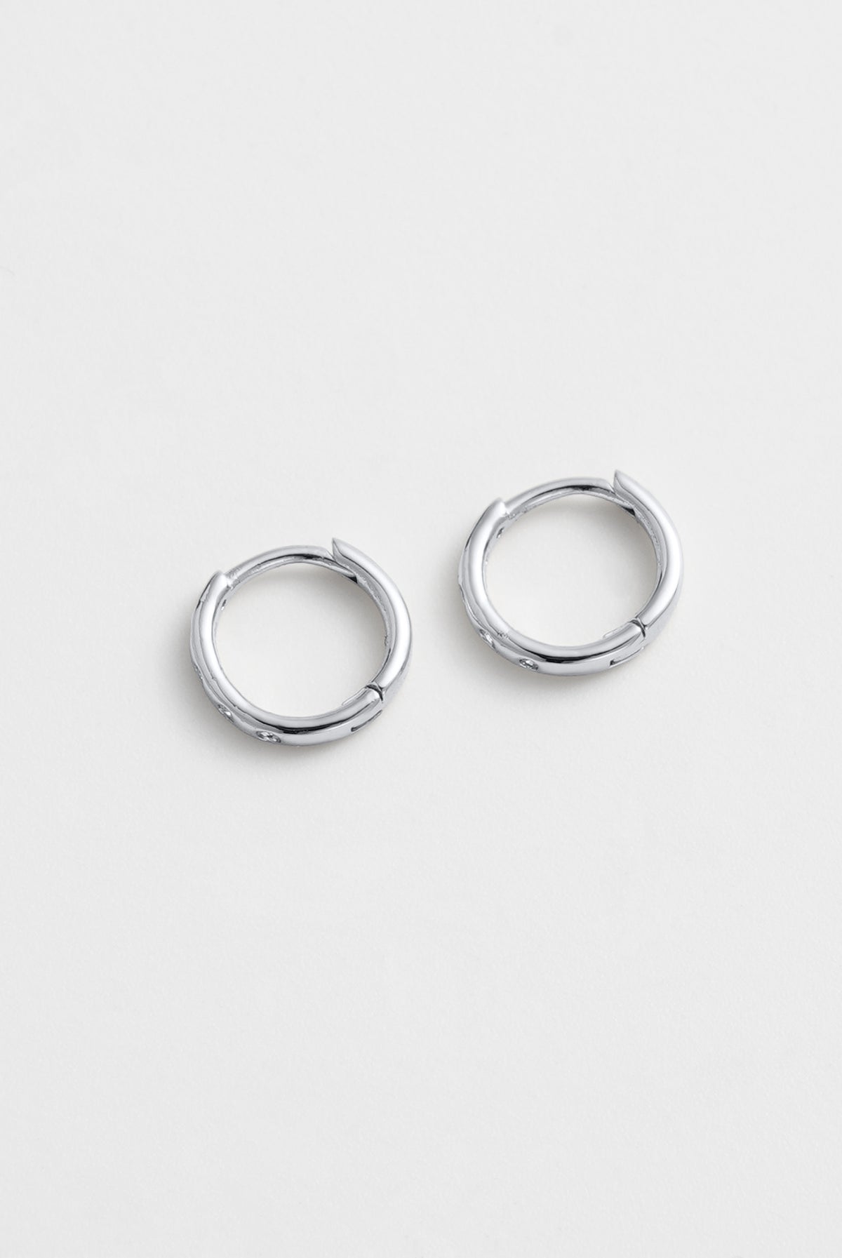 Zafino Talia Huggie - Silver (view 4)