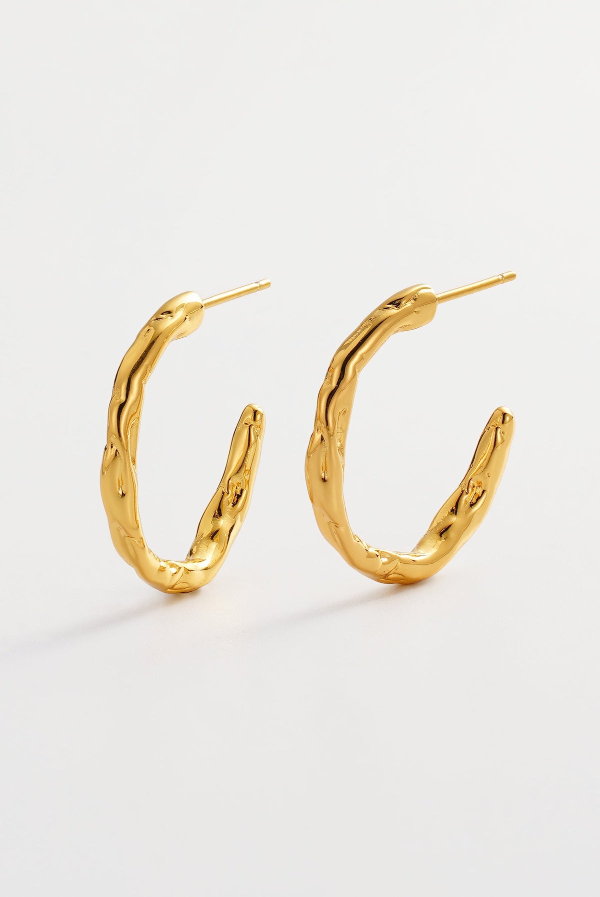Zafino Alessia Hoop large in gold