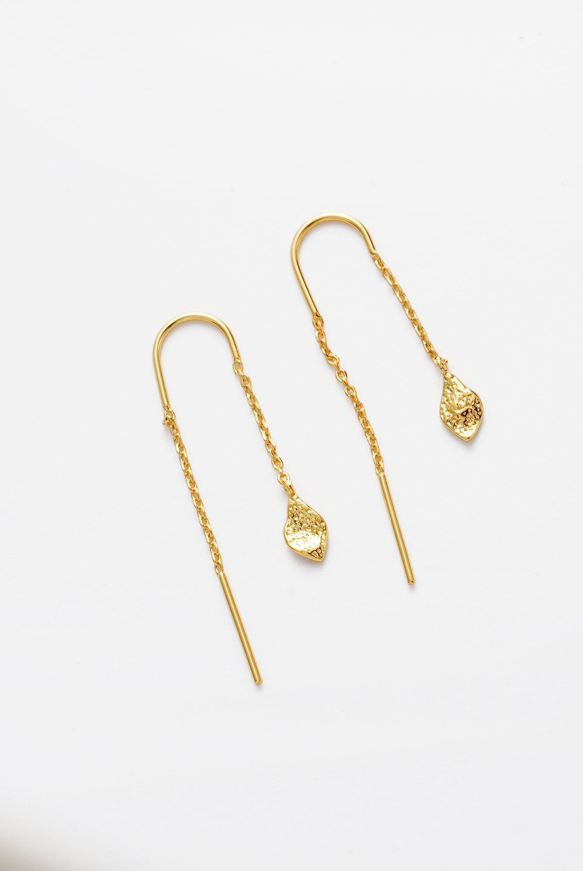 Zafino Eden Thread Earring gold detail