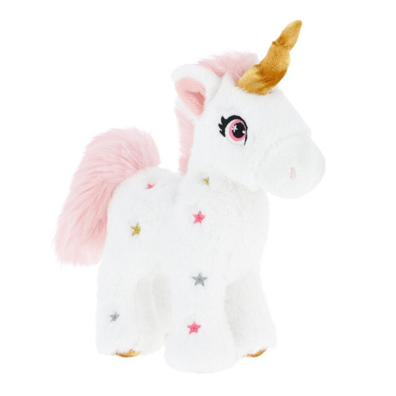 Keeleco Standing Pink Unicorn 16cm plush - design one