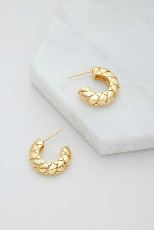 Briana Hoop - Gold