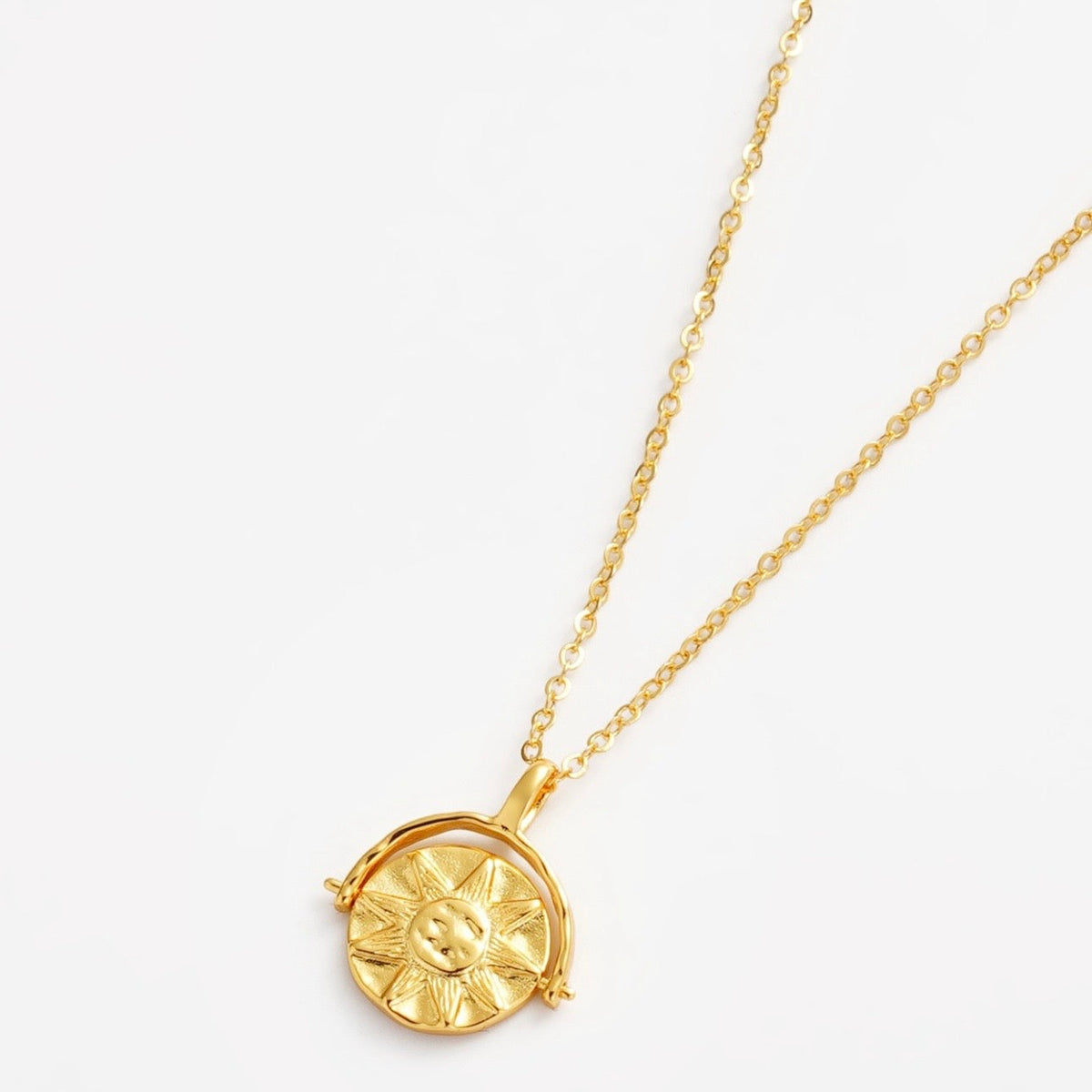 Zafino Luna Pendant Necklace Gold