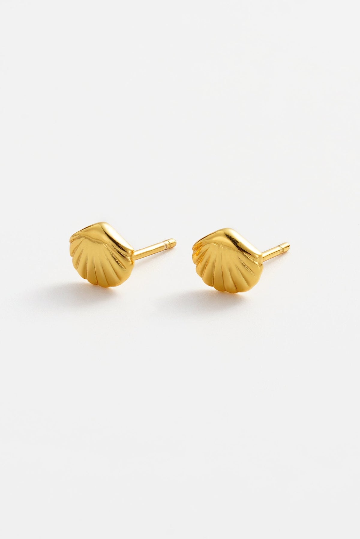 Zafino Shelly Stud gold detail