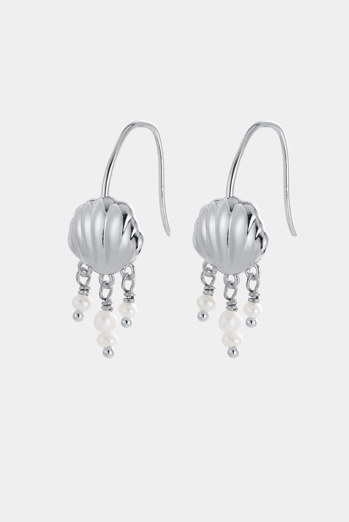 Zafino Goldie Hook Earring in silver