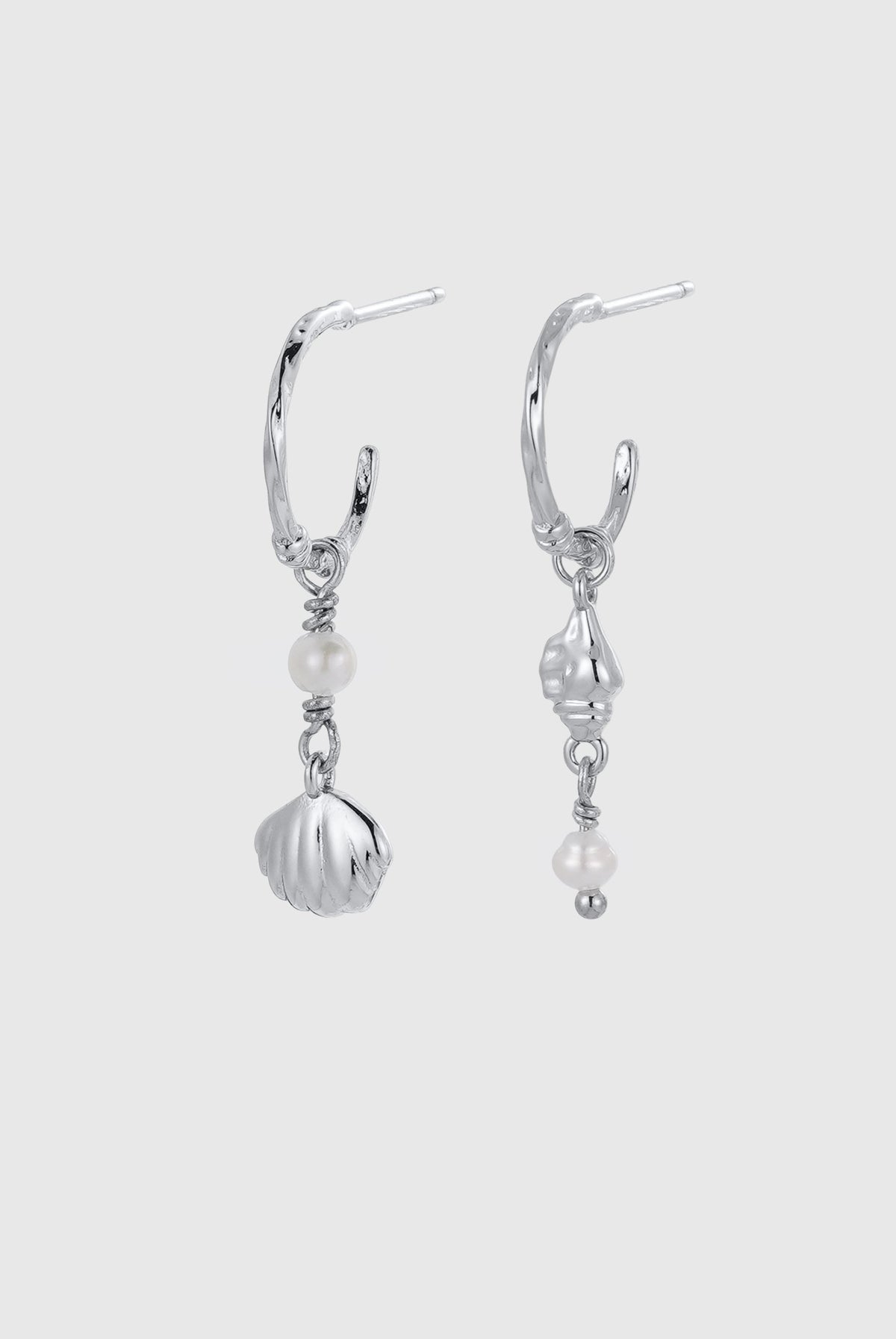 Zafino Goldie Hoop in silver
